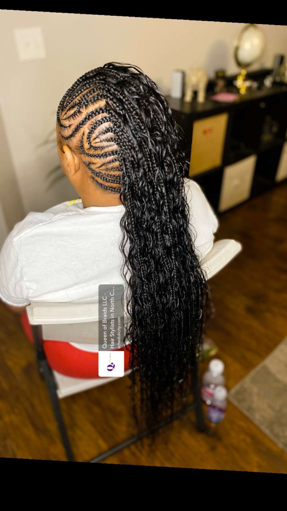 Freestyle Braided Mohawk