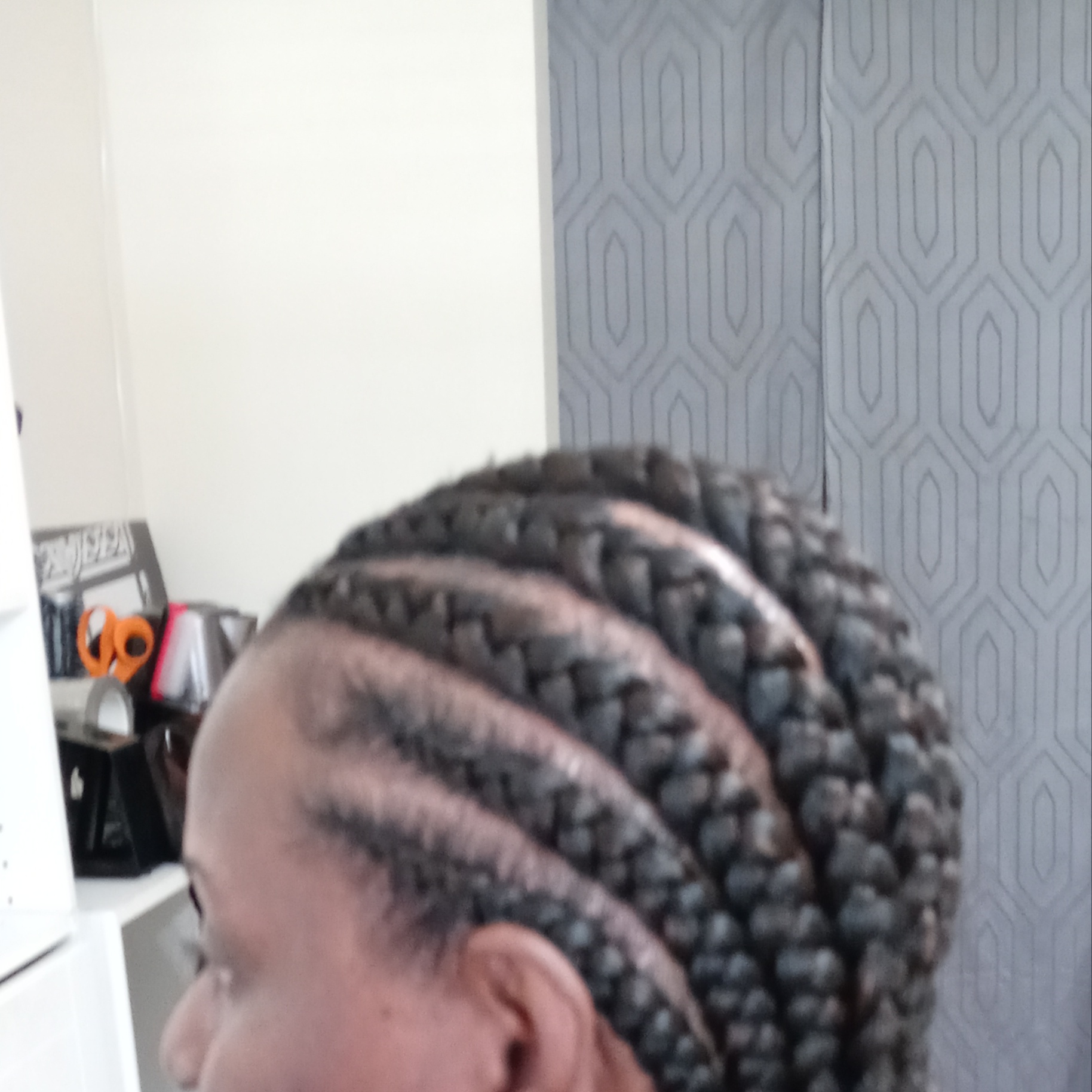 Corn rows with extensions