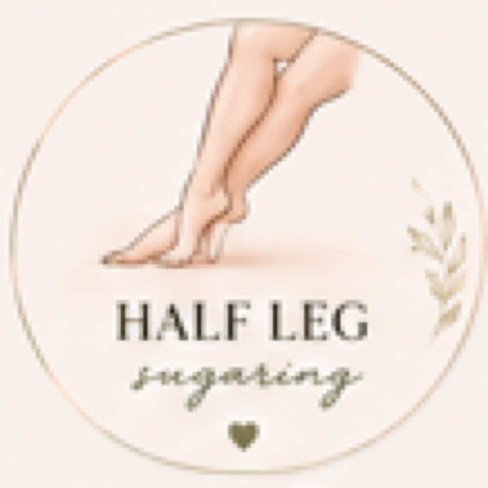 Half Leg Sugar at Bare Island Wax Studio in Grapevine, TX