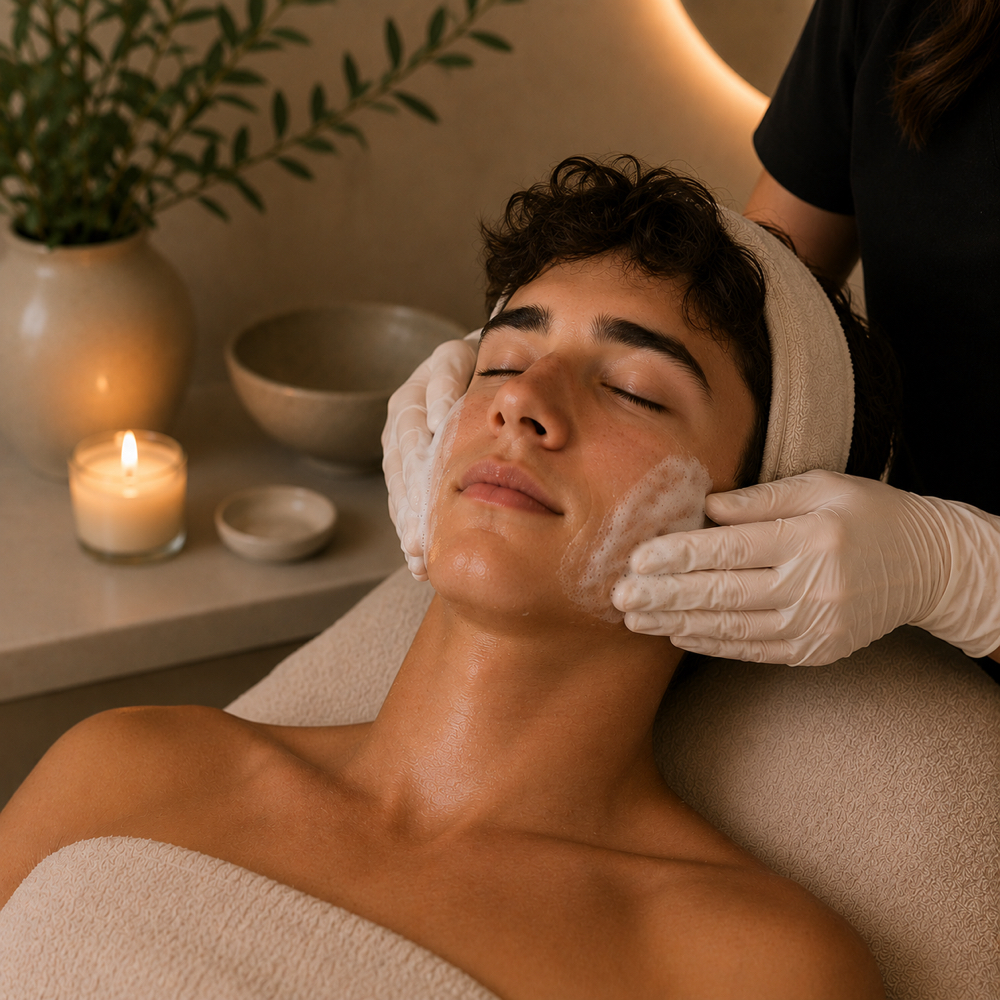 Teen facial at Pretty Skin Club in Austin, TX