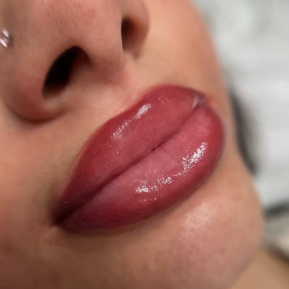 Lip Blush at Aesthetic Brow Studio in Winter Haven, FL