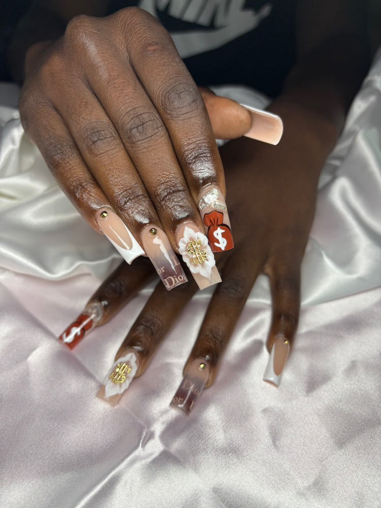 Long Acrylic Set