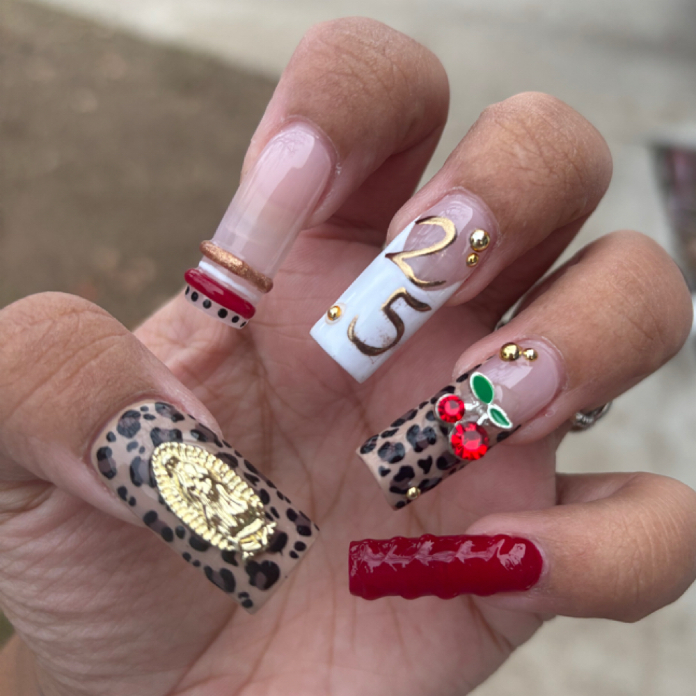 Long Acrylic Set at Bad&BeautyxCadez in Sulphur Springs, TX