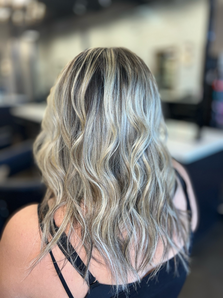 Balayage~foilage With A Haircut