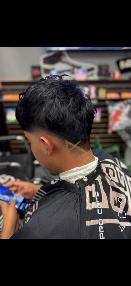 Designs in haircut