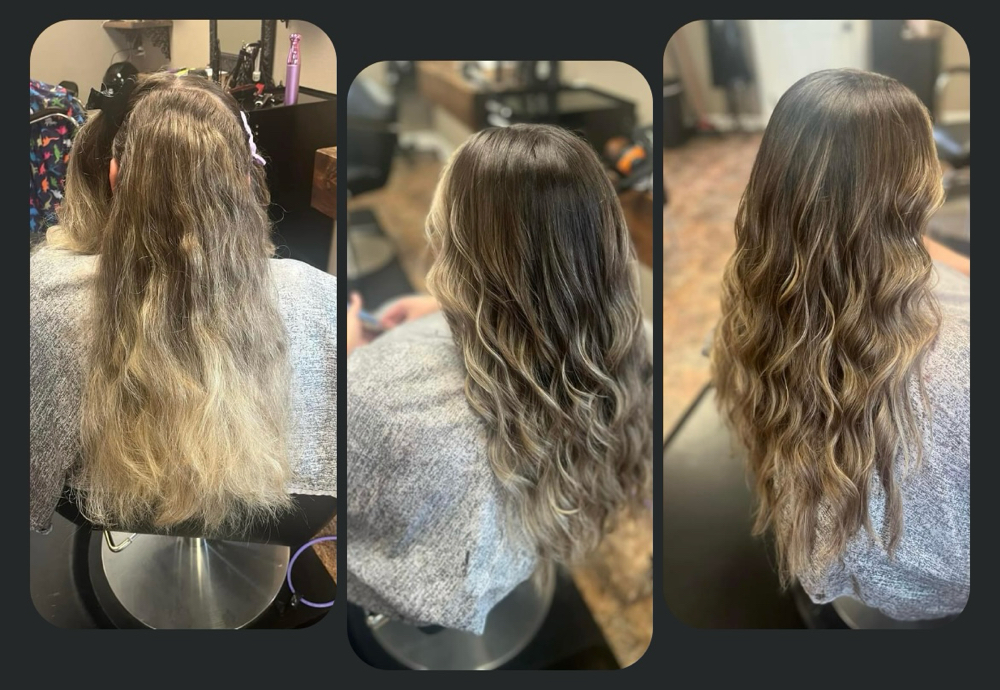 Reverse balayage