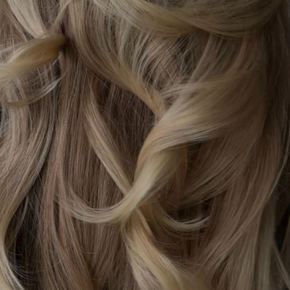 Custom Blonde Balayage at Hannah Simone Salon + Spa in Arlington Heights, IL