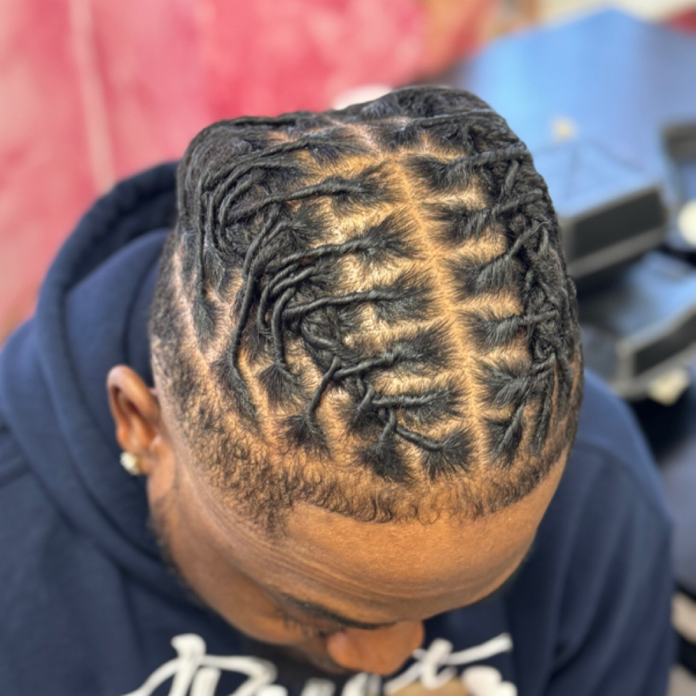 Adult Simple Loc Style at Dee Did’em in Kinston, NC