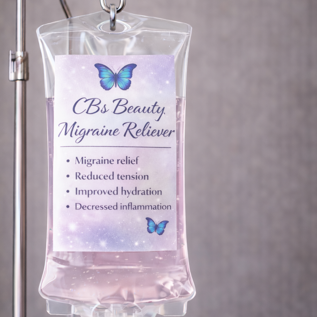 CB’s Beauty Migraine Reliever at CB's Infusion Center & Spa in Missouri City, TX