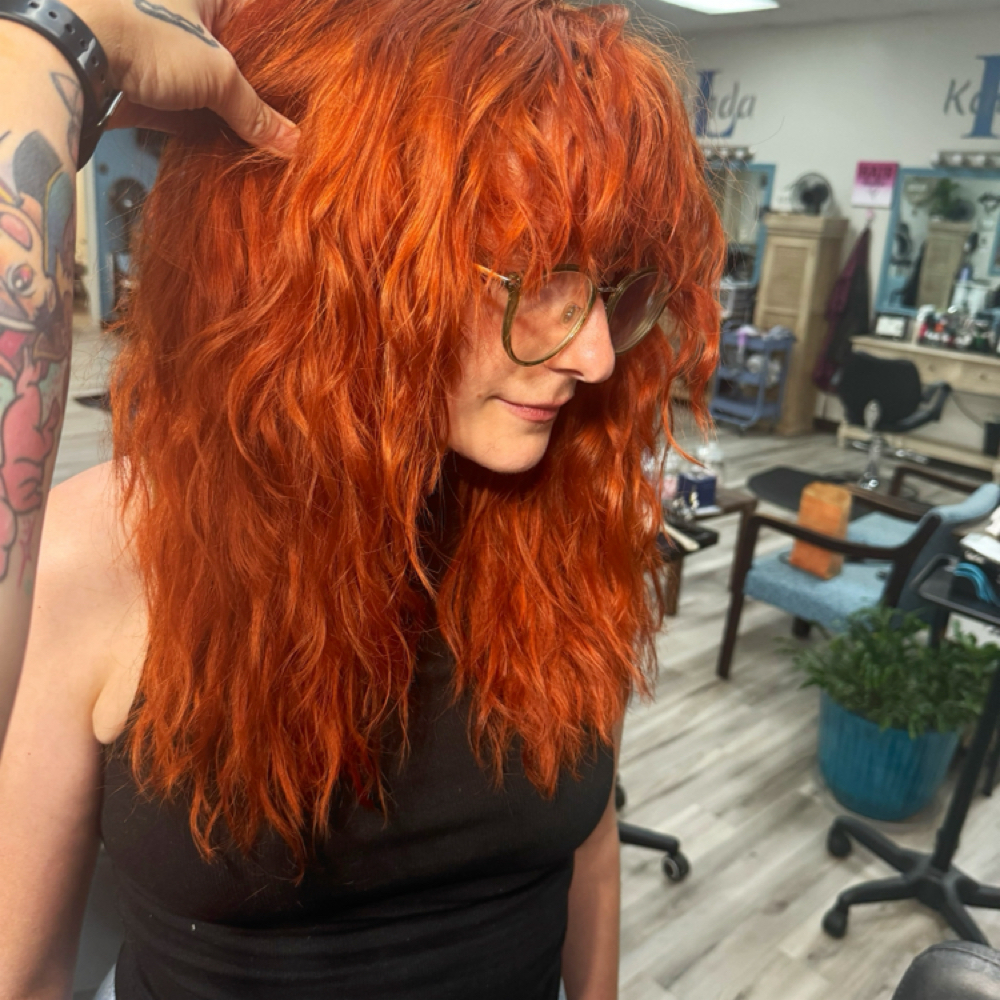 Custom Curly Haircut + Style Out at DFW VIVIDS ✨TESSA ELIZABETH ✨ in Dallas, TX