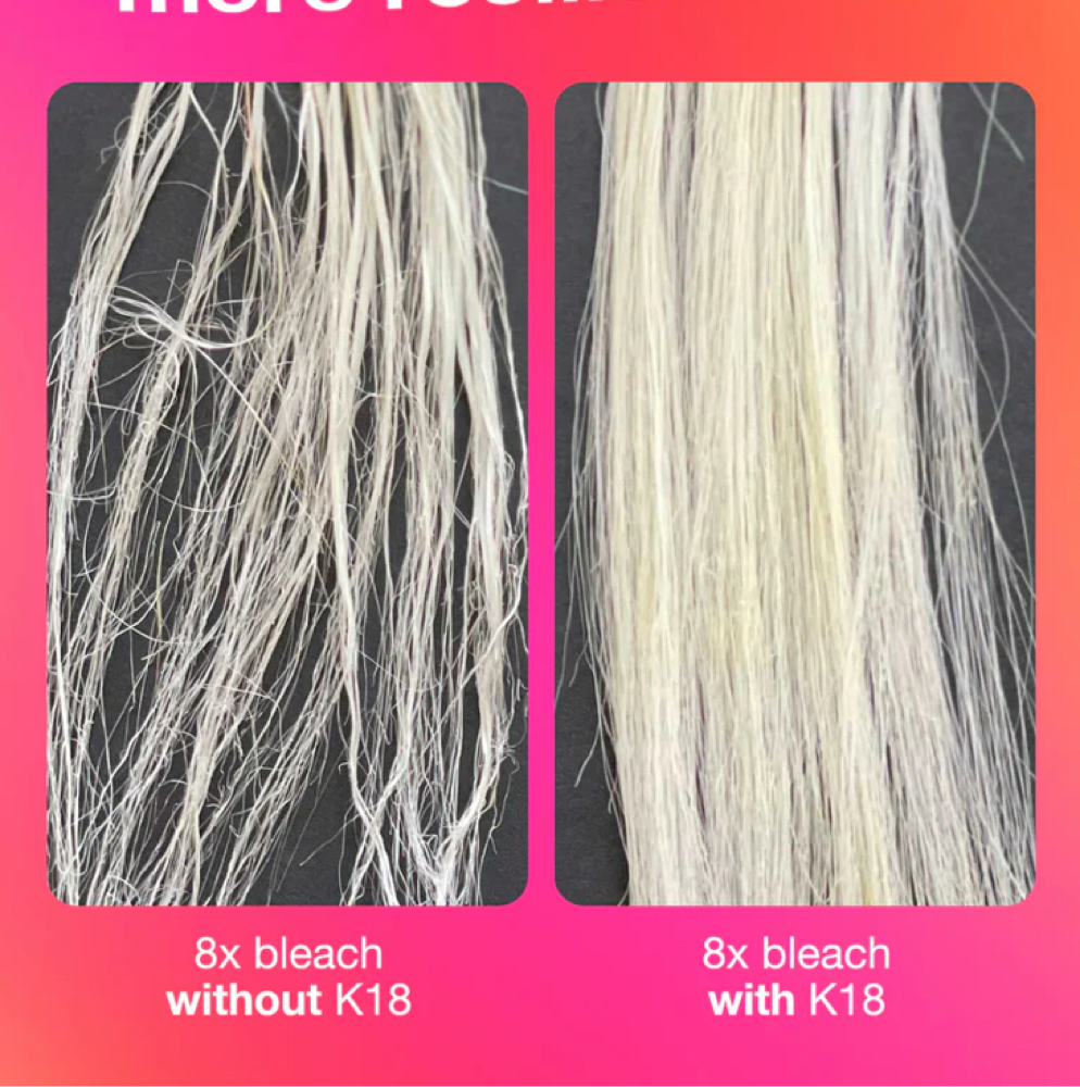 K18 Boosting Hair Treatment at Monarch Glow Studio in Annapolis, MD