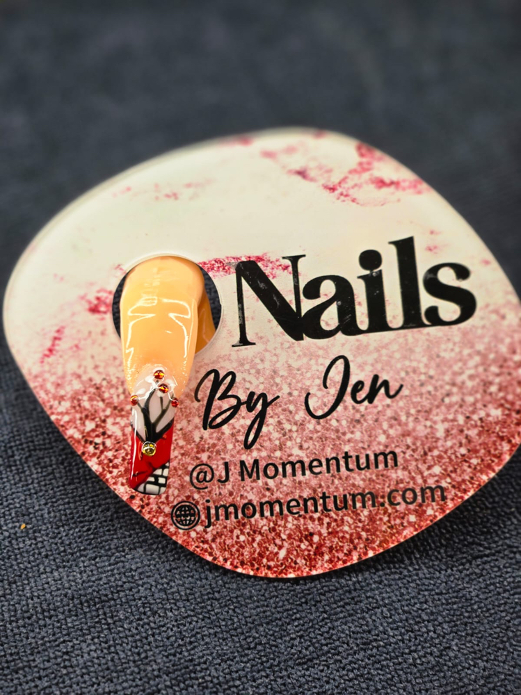 Nail Artwork  And Gems