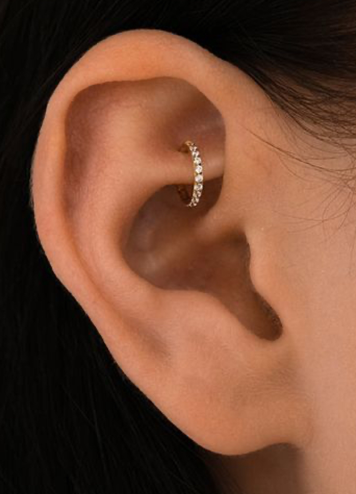 Rook or Faux Rook at Dollface Ink & Piercing in Springdale, AR