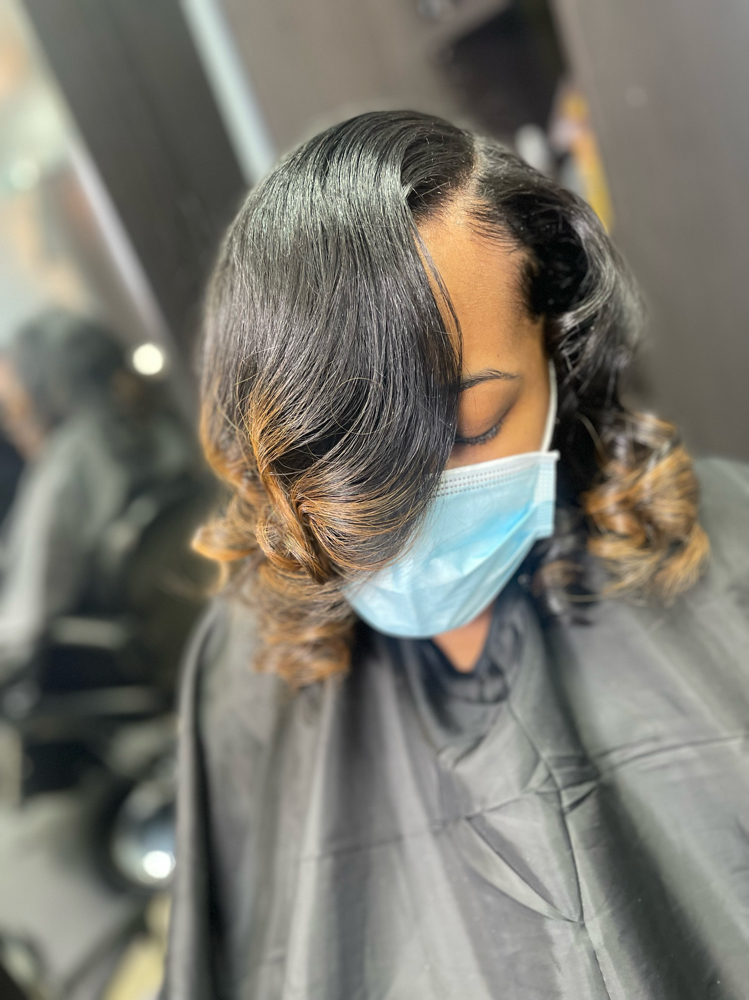 The Beaute' Deluxe silk press-