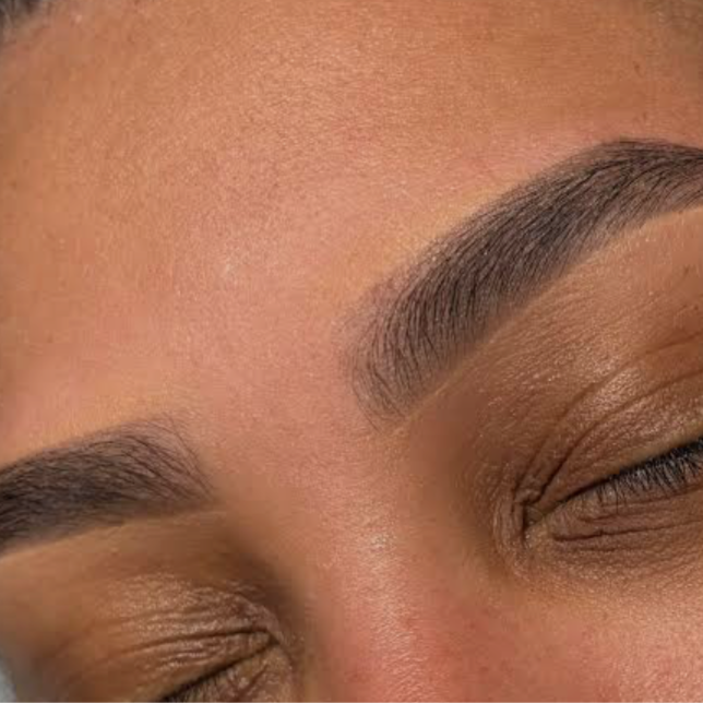 Brow Sculpt + Tint at with love beauty bar in Brooklyn, NY