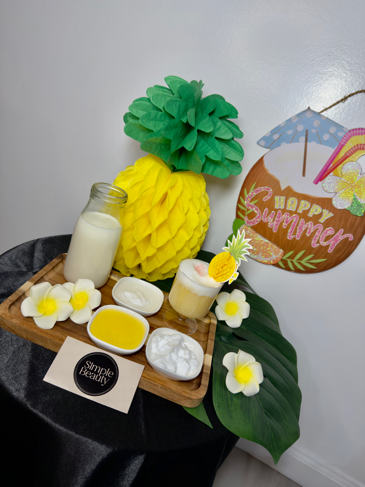 The Pina Colada Pedicure