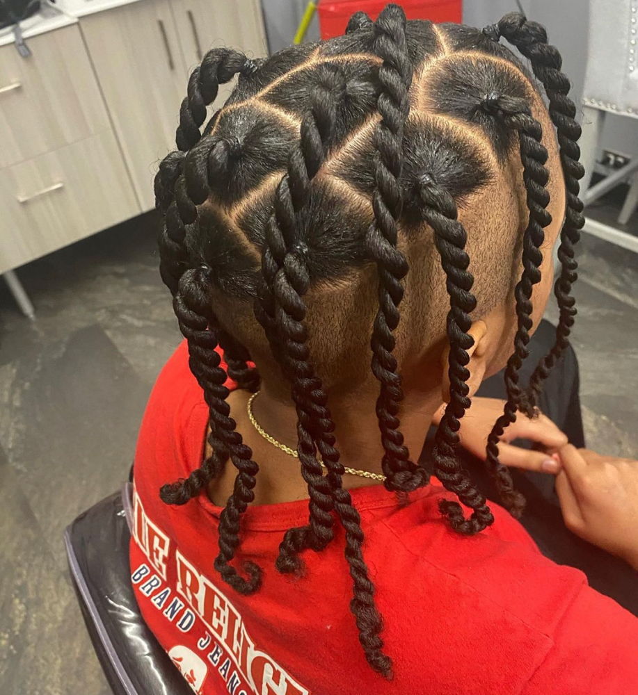 Natural Braid styles / age 10+