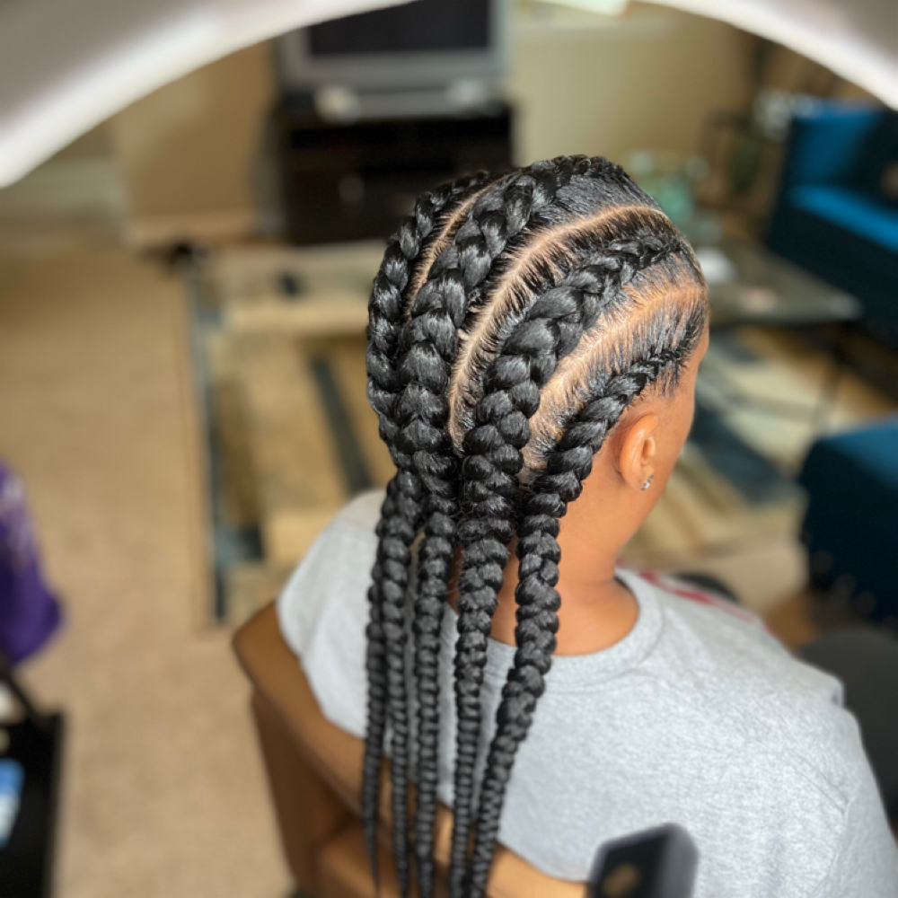 Large Cornrows