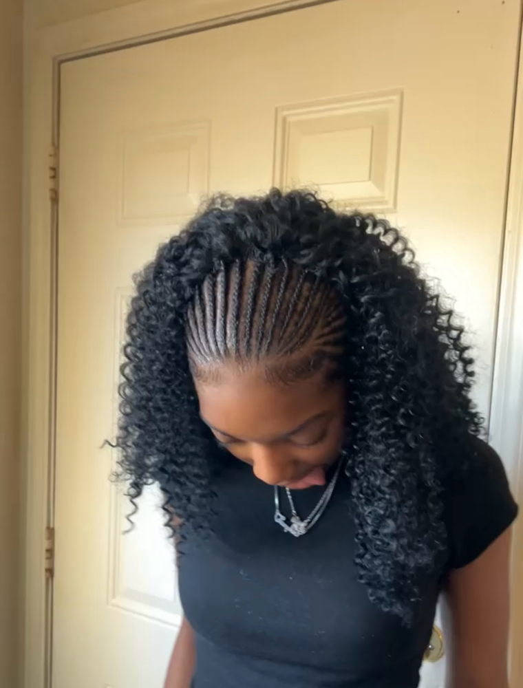 Tribal Quick Weave (natural) at L&B House Of Beauty in Bluegrass, IA