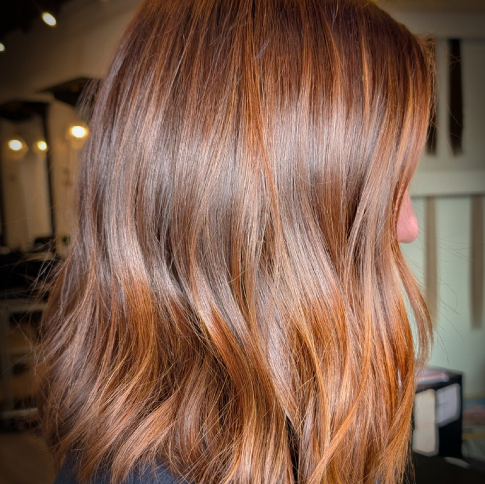 All Over Gloss at Hair by Charlotte Nickell in Lubbock, TX