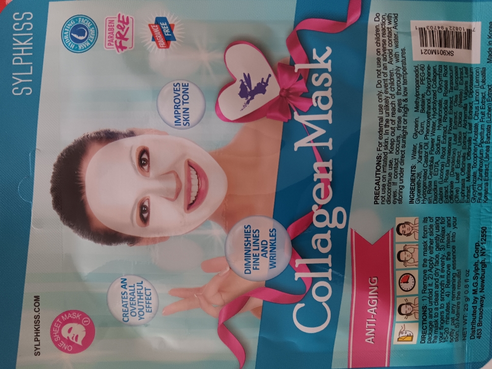 Facial Cleansing & Collagen Mask