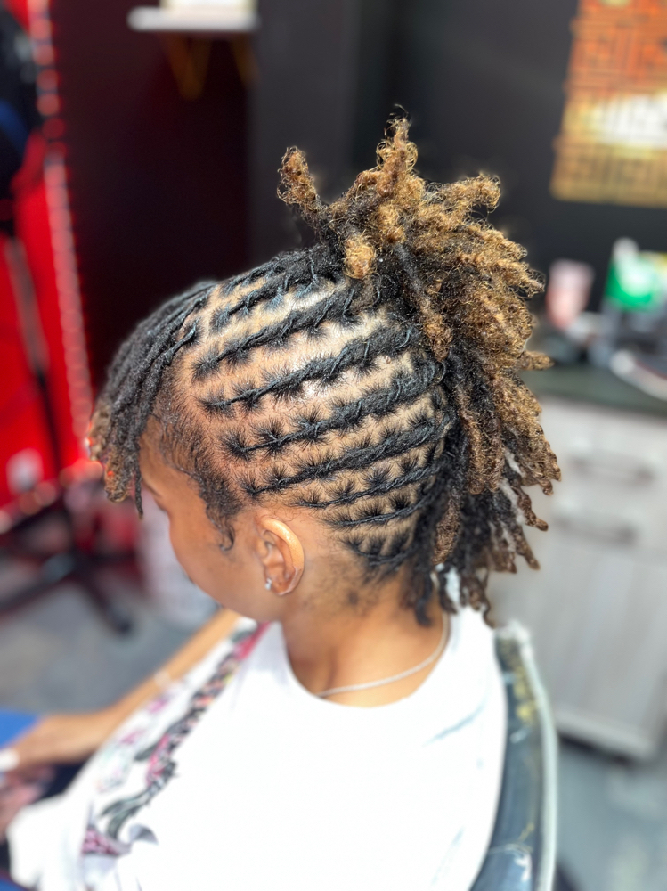 Med. Length Retwist & Complex Style