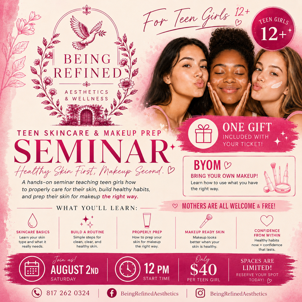 Skincare Is Selfcare Ticket at Being Refined Aesthetics & Wellness in Weatherford, TX
