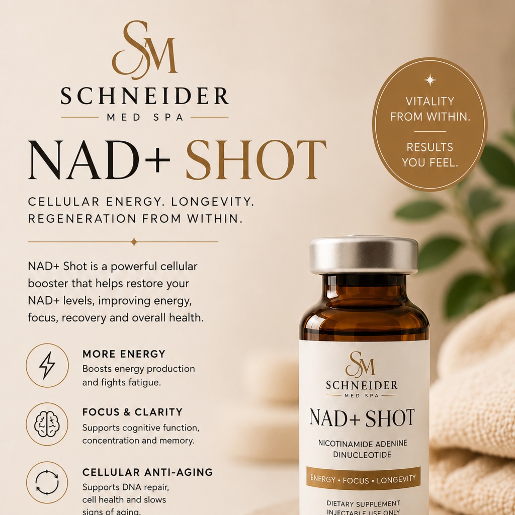 Nad + / Package: 10 at Schneider Med Spa in Ocoee, FL