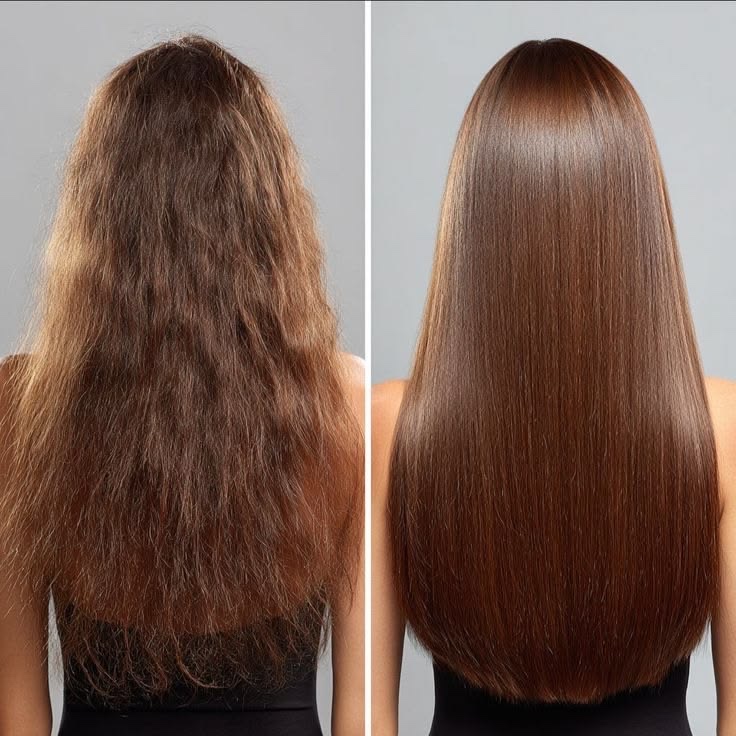 Keratin hair treatment at Millennium 2000 in South Gate, CA