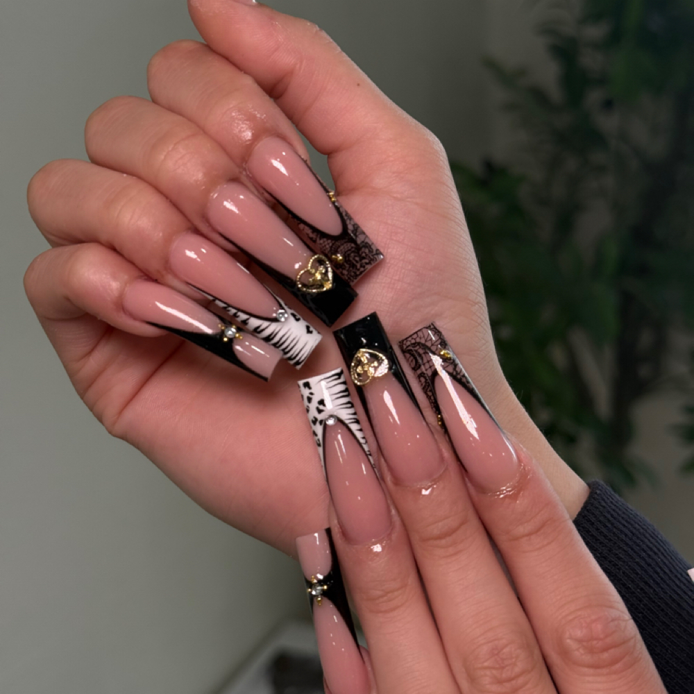 Acrylic Extension at Amie nails studio in Westminster, CA
