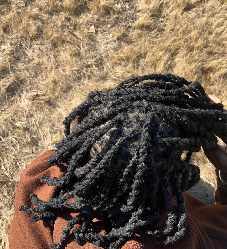 Loc retwist (short)