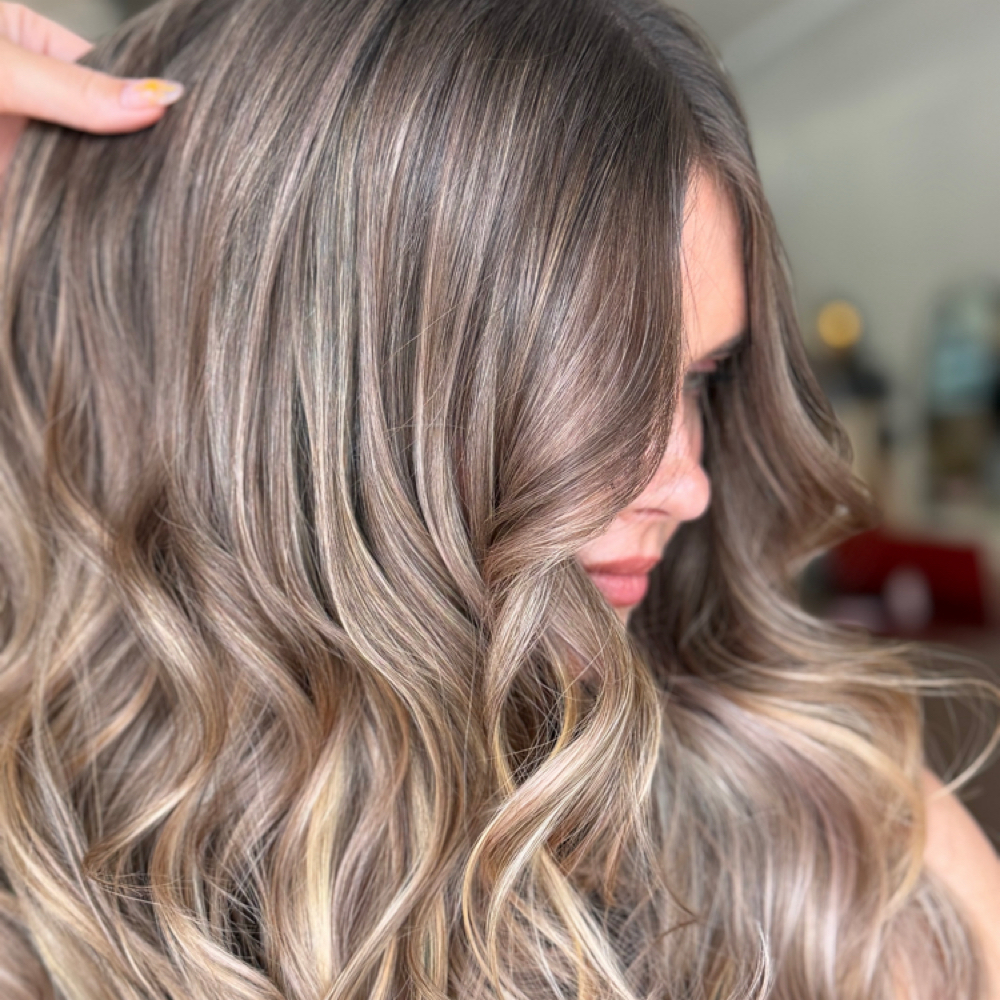 Extension Removal & Blowout at The Salty Blonde Hair Salon in Beaufort, SC