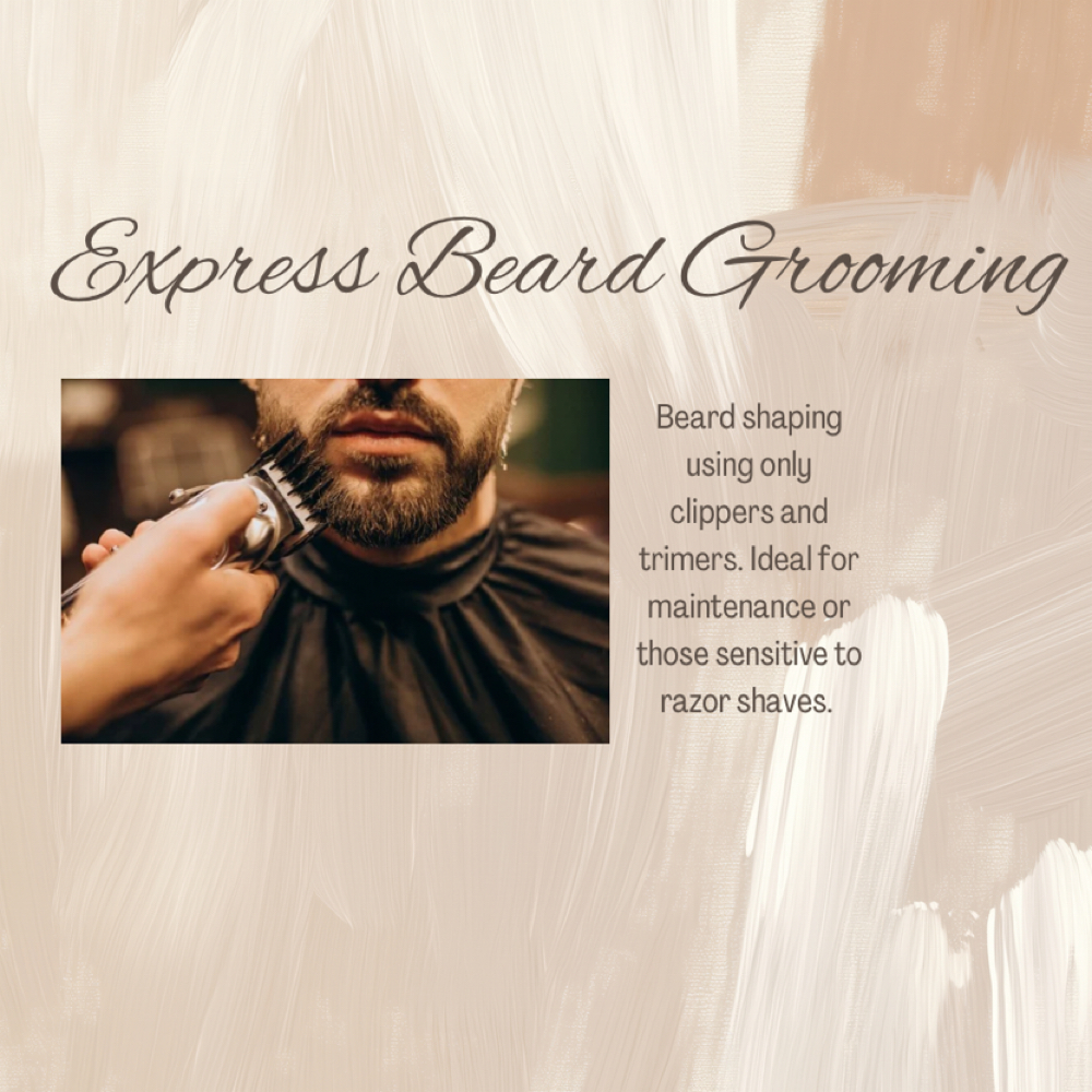 Express Beard Grooming at Artisan Salon & Barber Studio in Lake Mary, FL