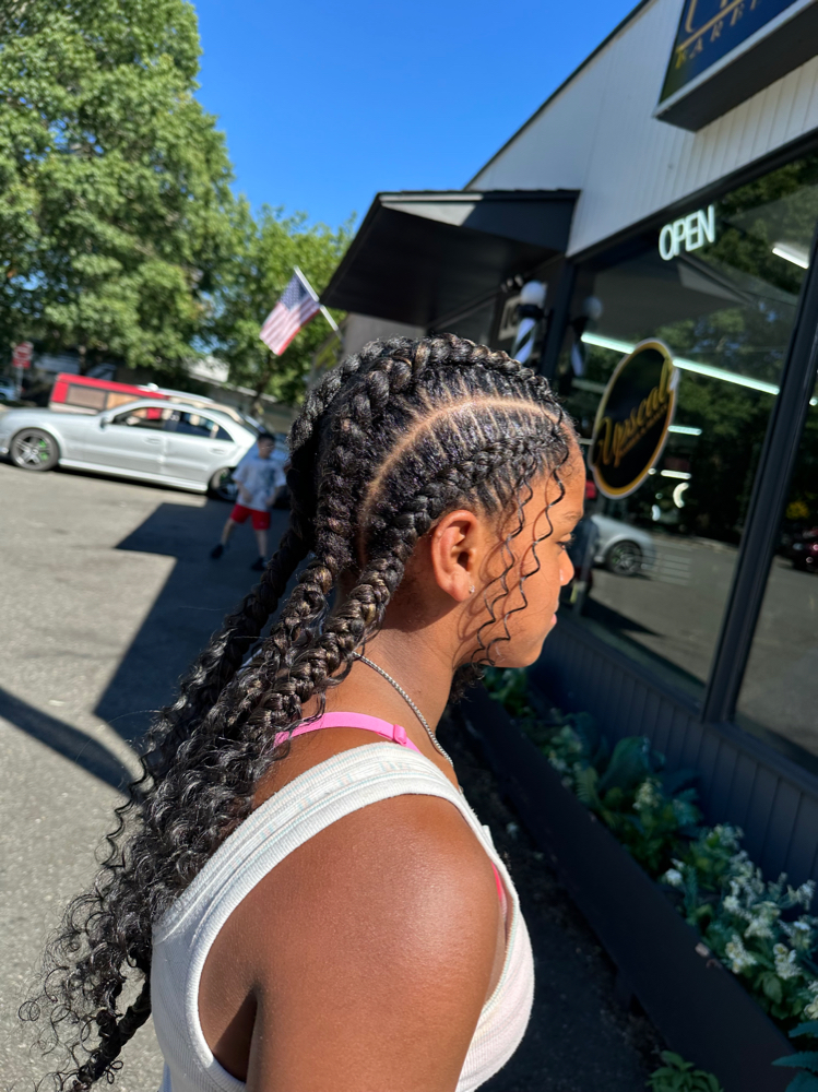 6 Stitch Bohemian Feed-in Braids