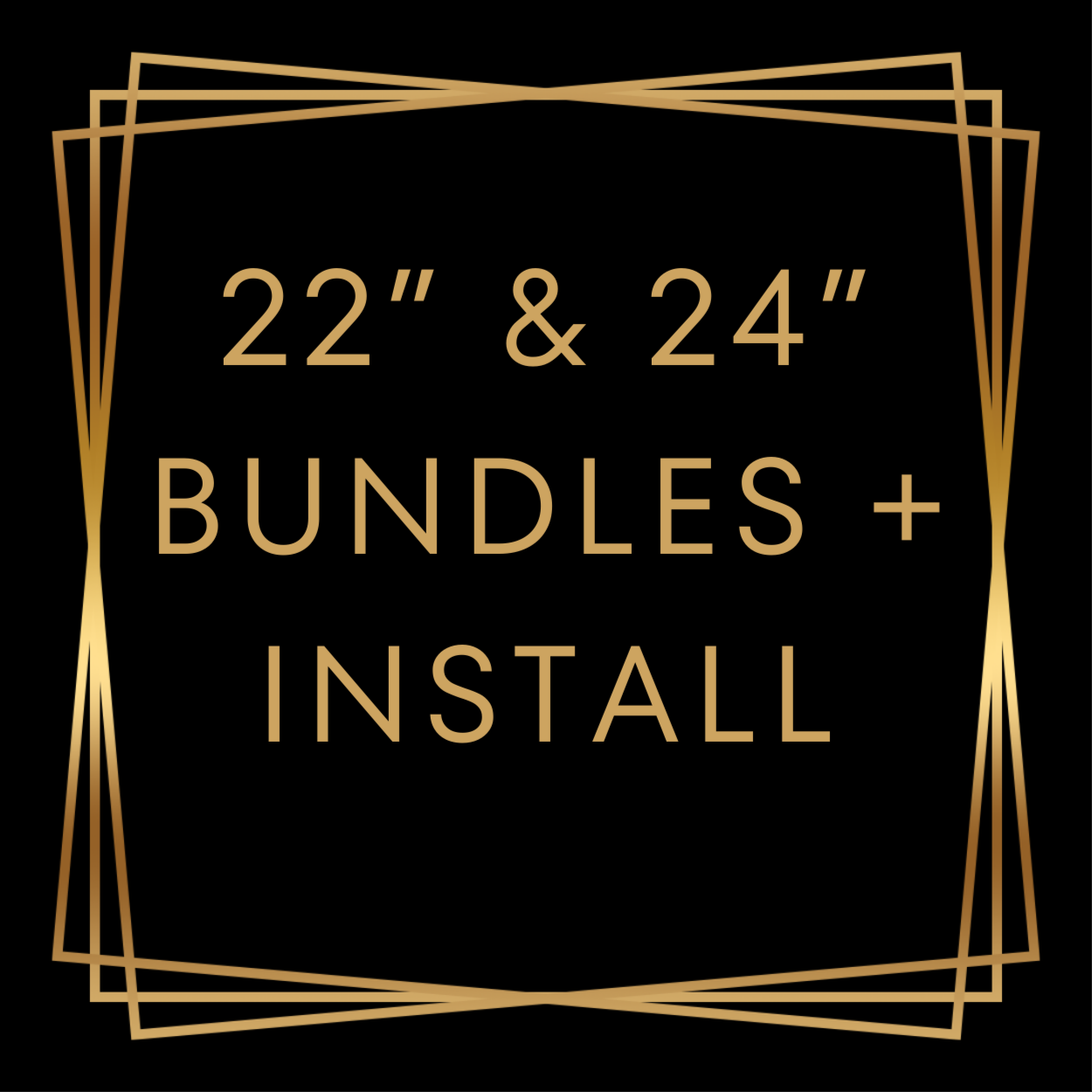 22” & 24” Bundles + Install at Hair By Sable Marie Studio in Saint Clair Shores, MI