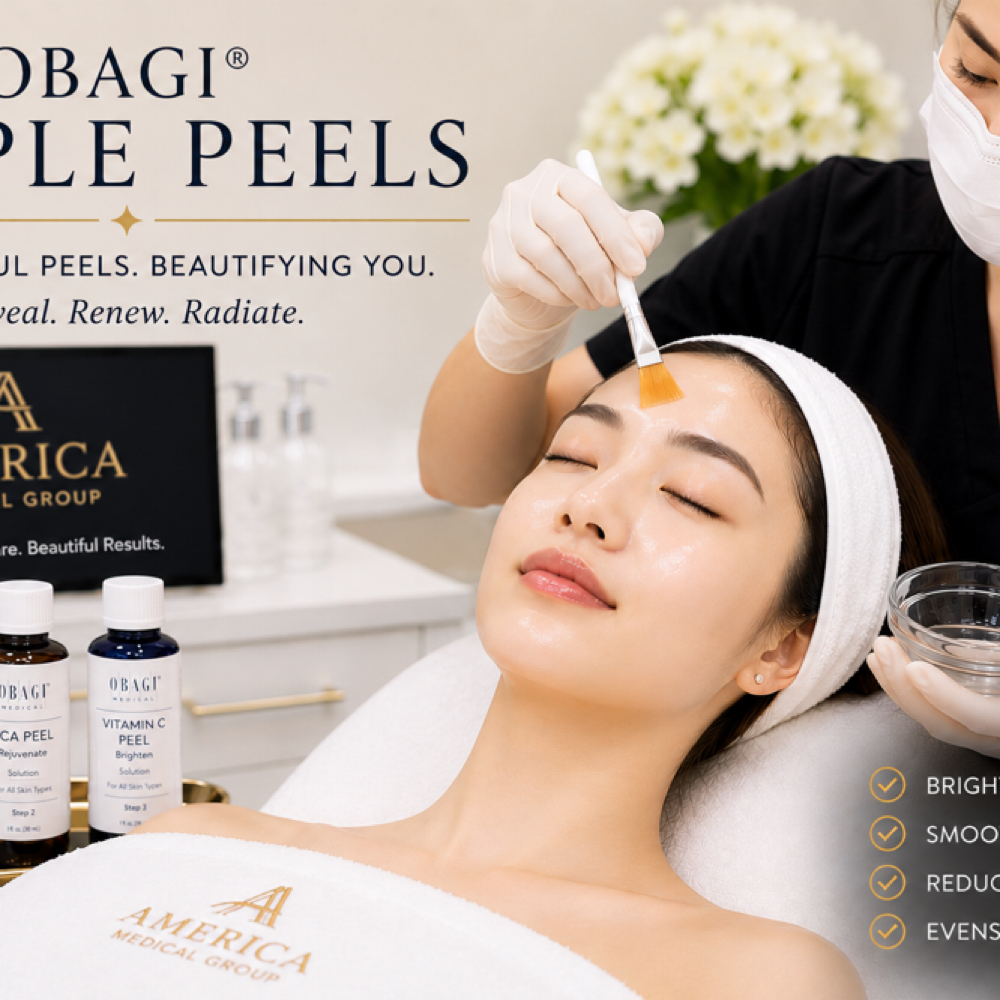 OBAGI TRIPLE PEEL -714-981-2043 at America Medical Esthetics Services in Santa Ana, CA