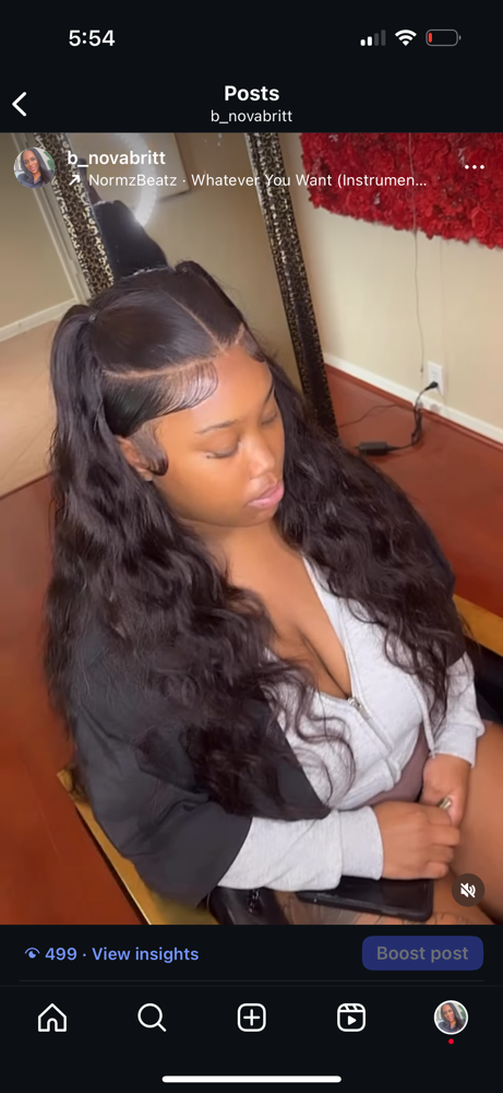 Frontal Quick Weave