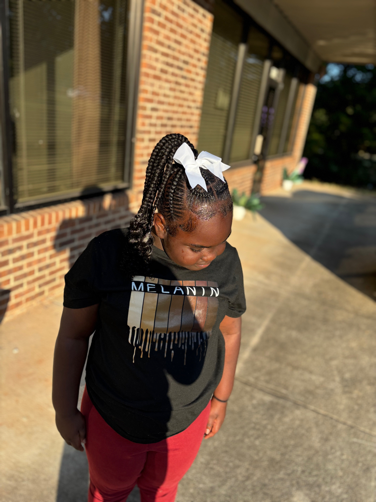 Children's Basic Braiding Hairstyle at Brittany Neely in York, SC