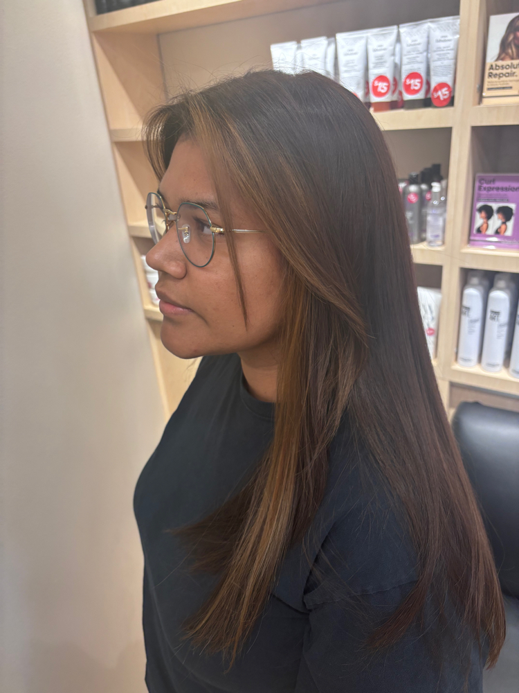 Face Framing Color