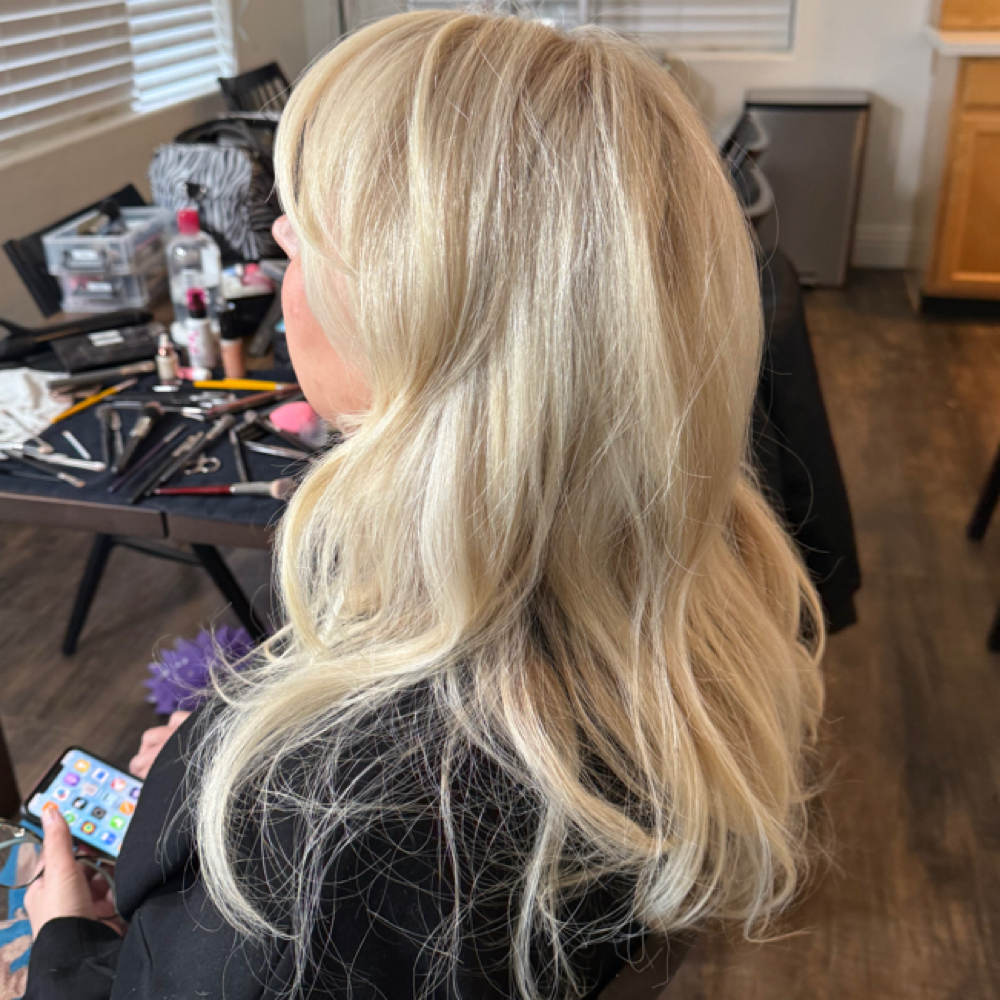 Volumous Styling w/ Velcro Rollers at MAD Beauty Hair & Makeup, LLC in Mesa, AZ