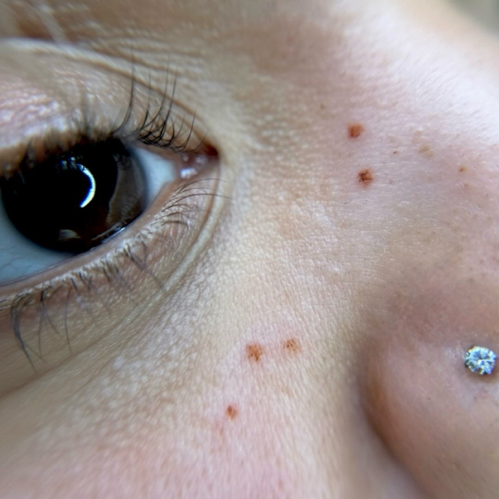 Pekas:Faux Freckles/ Beauty Marks at Flawless Ink Cosmetics in Manassas, VA