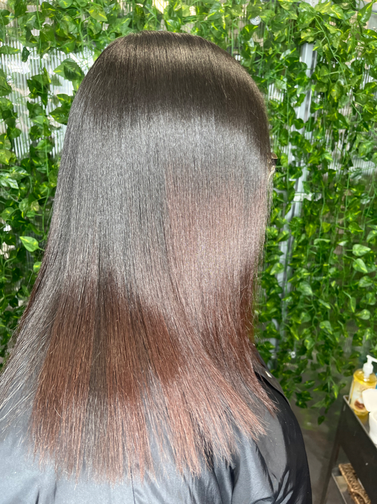 All Over Color & Silk Press at HAUS OF JAYLA in Murfreesboro, TN