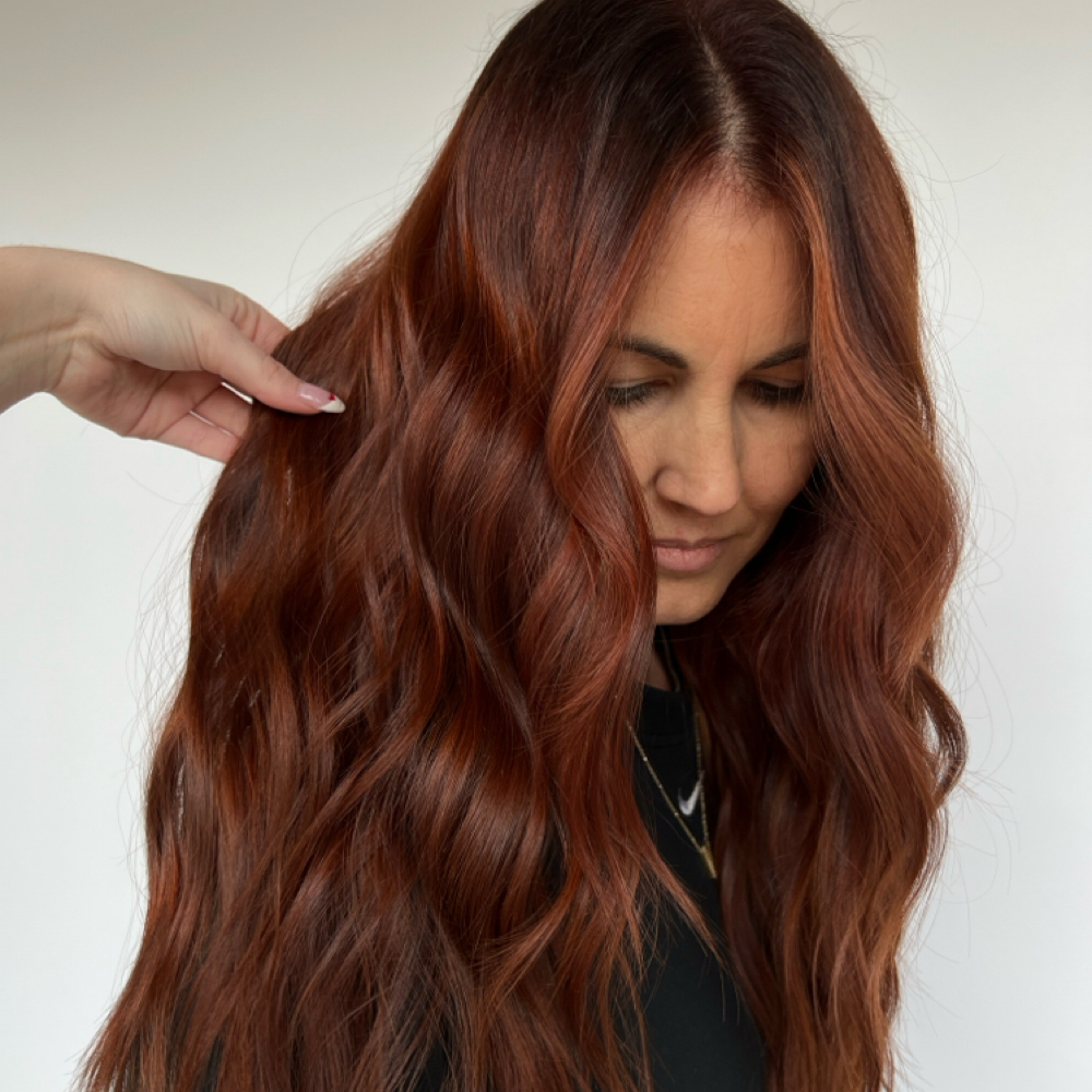 ROOT TOUCH-UP + GLOSS REFRESH at Dawn + Mae Salon in Tulsa, OK