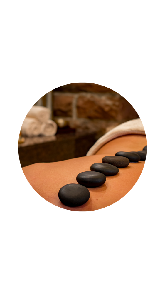 Hot Stone Add On at Belle Amê Body Spa in Grand Prairie, TX