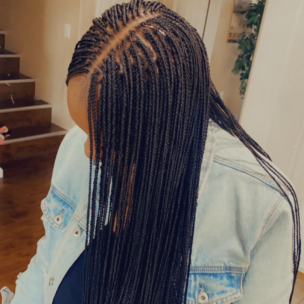 Traditional Box Braids at ReLOCsation in Helendale, CA
