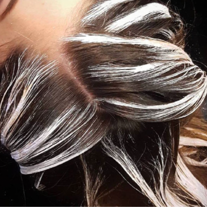 Partial Balayage at MINT hair studio in seattle, WA