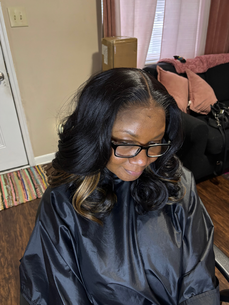 Synthetic Wig Install at Mocha Vee Slaypoppin ‘ in Maxton, NC
