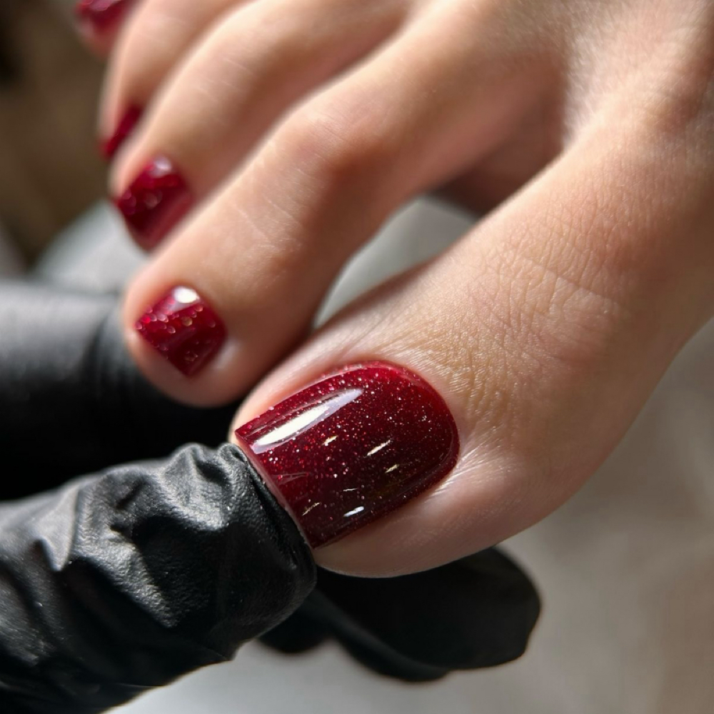 Gel Pedicure at Kamiglow beauty in WURTSBORO, NY