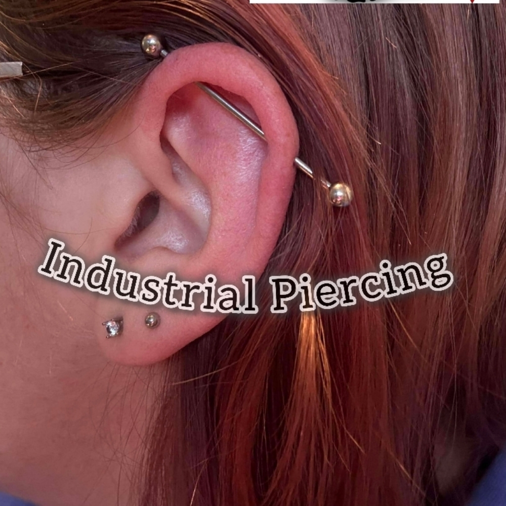 Industrial Piercing at Piercings By Autumn in New Castle, PA