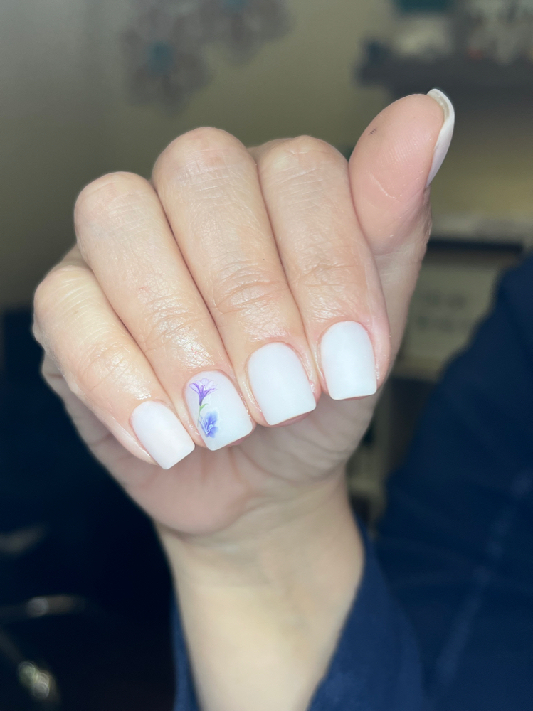 Acrylic Overlay On Natural Nails
